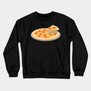 Tasty Cheese Pizza Slice Crewneck Sweatshirt